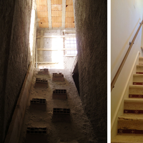 gardinata con intarsi in cotto