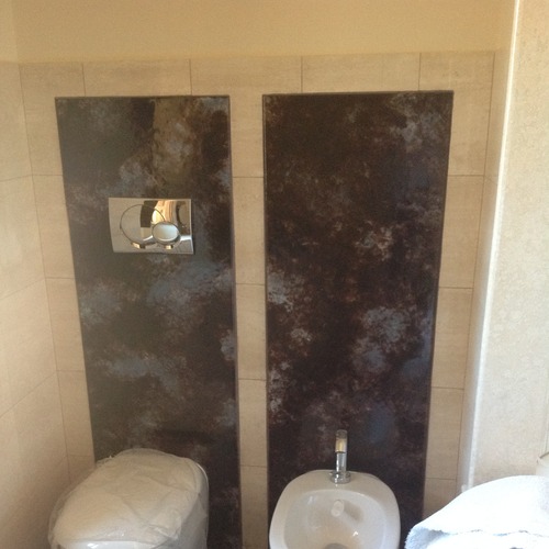 bagno in travertino