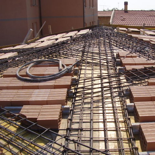 solaio di copertura in c.a.